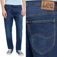 Spodnie męskie - Lee DAREN REGULAR STRAIGHT Springfield PROSTE CIEMNY DżINS W38 L34 - miniaturka - grafika 1