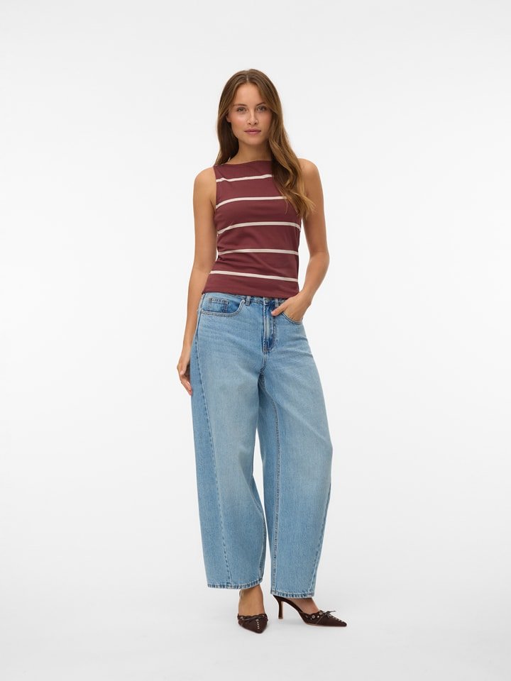 Vero Moda Bluzka w kolorze brązowym