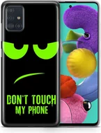 Etui i futerały do telefonów - Etui na telefon komórkowy Samsung Galaxy Protective Case Cover Bumper Case Shell Ultra Thin, Model: Samsung Galaxy S20 Ultra, Wybierz wzór: Dont Touch My Phone Green - miniaturka - grafika 1