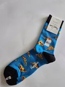 Skarpetki damskie - Kolorowe skarpety Happy Socks unisex rozmiar 41-46 (3513) - miniaturka - grafika 1