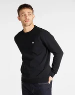 Bluzy męskie - Bluza Lee Plain Crew Sws Black L81Itj01 Xxl - miniaturka - grafika 1