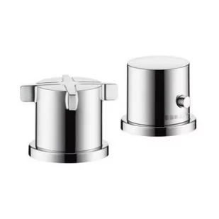 Hansgrohe Citterio E Element zewnętrzny do baterii termostatycznej 2-otworowej do mon - Akcesoria do armatury i ceramiki - miniaturka - grafika 2