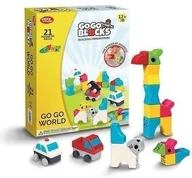 Klocki - Klocki magnetyczne GO GO 21el - miniaturka - grafika 1