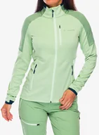 Bluzy sportowe damskie - Bluza polarowa damska Vaude Elope Fleece Jacket II - aloe vera - miniaturka - grafika 1