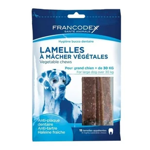 Francodex Paski Dental Large 15szt 490g [FR172366] 11358 - Przysmaki dla psów - miniaturka - grafika 2