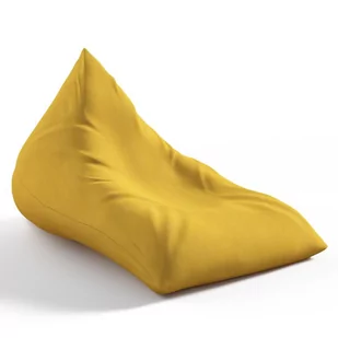 Pufa-leżanka Etna, musztardowa, 140x100x85 cm - Pufy i podnóżki - miniaturka - grafika 1