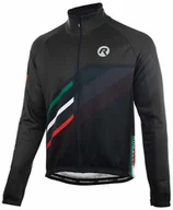 Kurtki rowerowe - Kurtka membranowa na rower Rogelli TEAM 2.0 - Czarny - 6XL - miniaturka - grafika 1