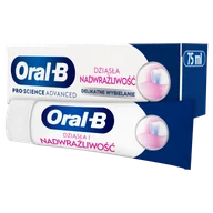 Pasty do zębów - Oral-B Pro-Science Advanced, delikatnie wybielająca pasta do zębów, 75 ml - miniaturka - grafika 1
