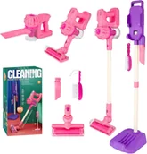 Zabawy w naśladowanie dorosłych - Pionowy Odkurzacz Ręczny Funkcja Ssania Dźwięk Wciąga 3w1 z Bazą 3 lata + - miniaturka - grafika 1