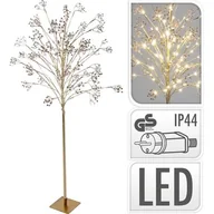 Ozdoby bożonarodzeniowe - Drzewo 150 cm złote 102 LED - miniaturka - grafika 1