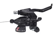 Części rowerowe - Shimano Shimano ST-M310 Dźwignia hamulca / przerzutki 8-prędkości prawe, black 2020 Dźwignie hamulców tarczowych E-STM3102R8ALT - miniaturka - grafika 1
