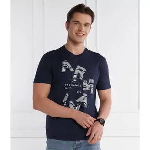 Armani Exchange T-shirt | Regular Fit - Koszulki męskie - miniaturka - grafika 1