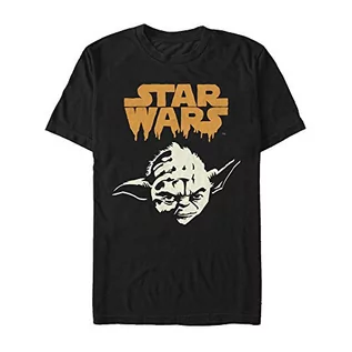 Koszulki męskie - Star Wars Yoda Ghoul T-shirt męski, czarny, S - grafika 1
