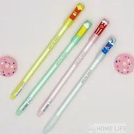 Cienkopisy - Długopis Żelowy Cienkopis 1Szt Love To Eat 4 Wzory - miniaturka - grafika 1