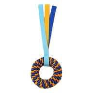 Zabawki dla psów - ZABAWKA dla psa APORT szarpak pleciony RING - miniaturka - grafika 1