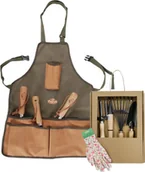 Pozostałe narzędzia ogrodowe - Fartuch ogrodowy + zestaw narzędzi Łopatka Pikownik Grabie - miniaturka - grafika 1