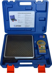OPTIMA Waga elektroniczna do czynnika chłodniczego 100KG OPTISC 100 - Akcesoria do klimatyzacji i ogrzewania - miniaturka - grafika 3