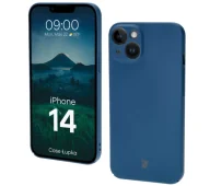 Etui i futerały do telefonów - Bizon Łupka do iPhone 14 Niebieski - miniaturka - grafika 1