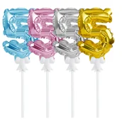Balony i akcesoria - Balon foliowy na patyczku 5 - miniaturka - grafika 1