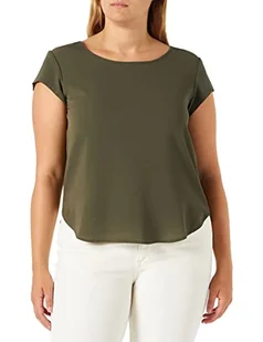 Only Kobiety Onlvic Ss Solid Top Noos Ptm Bluzka, Zielony, 38 - Bluzki damskie - miniaturka - grafika 1