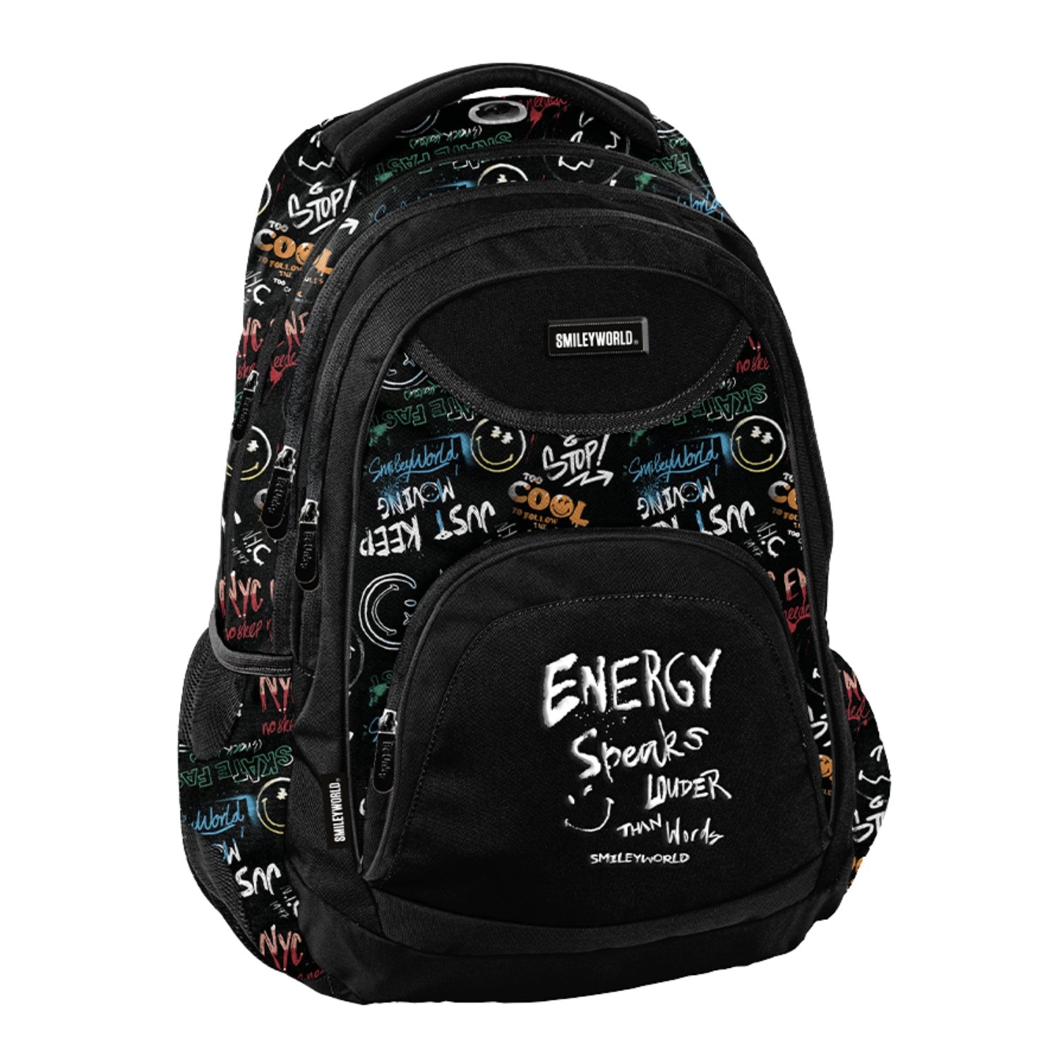 Plecak młodzieżowy Smiley Energy BeUniq Paso