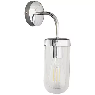 Rabalux Yago 3309 kinkiet lampa ścienna 1x60W E27 transparentny/chrom - Lampy ścienne - miniaturka - grafika 1