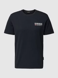 Koszulki męskie - T-shirt z nadrukiem z logo model ‘KASBA’ - grafika 1