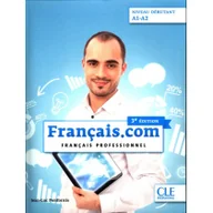Nauka - Francais.com debutant Podręcznik+ DVD poziom A1-A2 Jean-Luc Penfornis - miniaturka - grafika 1