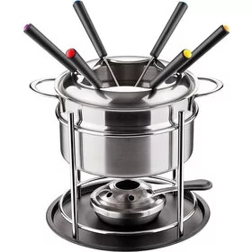 Lamart Zestaw zestaw do fondue TYPIA LT7008,stal nierdzewna,20cm, 11 części LT 7008 - Zestawy do fondue - miniaturka - grafika 2