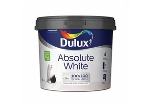 Dulux Emulsja Absolute White 5l - Farby wewnętrzne - miniaturka - grafika 1