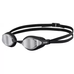 Arena Airspeed Mirror Okulary pływackie, silver/black 2020 Okulary do pływania 3151-100-0 - Pływanie - miniaturka - grafika 1