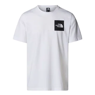 Koszulka The North Face Fine 0A8A6MFN41 - biała - Koszulki męskie - miniaturka - grafika 1