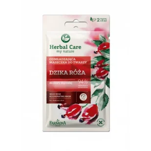 Farmona HERBAL CARE Odmładzająca maseczka z dziką różą 2 x 5 ml - Maski do włosów - miniaturka - grafika 3