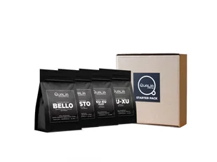 Qualia Starter Pack - 4 X 100 G Kawy Mistrza Polski Roasting - Kawa - miniaturka - grafika 1