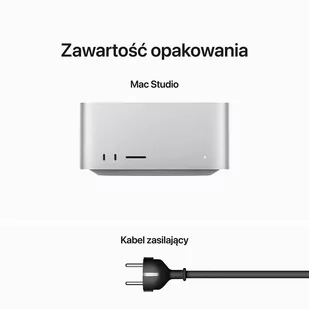 Apple Mac Studio M2 Max 12-core CPU + 38-core GPU / 64GB RAM / 512GB SSD / Srebrny (Silver) - Zestawy komputerowe - miniaturka - grafika 2