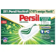 Środki do prania - Persil Power 45 Bars Universal tabletki do prania białego i jasnych kolorów 45 szt - miniaturka - grafika 1