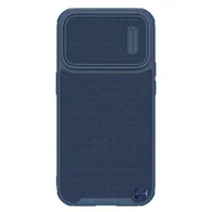 Etui i futerały do telefonów - Nillkin Textured S Magnetic Case etui iPhone 14 Pro Max pokrowiec MagSafe z osłoną na aparat niebieski - miniaturka - grafika 1