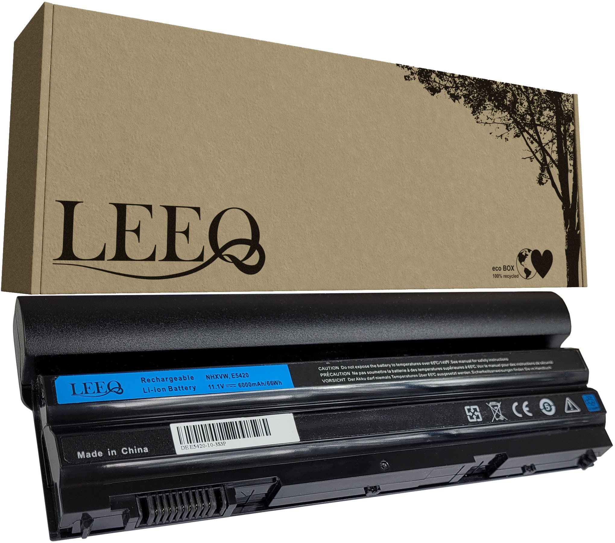 Bateria Ultra Parts Bateria do laptopa DELL NHXVW Latitude e5220 e5420 e5530 e6420 6000mAh