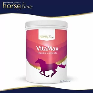 HorseLine PRO Vitamax witaminy 2500g - Akcesoria jeździeckie HorseLine PRO Vitamax witaminy 2500g - Akcesoria jeździeckie - miniaturka - grafika 1