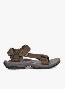 Sandały turystyczne Teva Terra Fi Lite - dark olive/desert palm - Sandały męskie - miniaturka - grafika 1