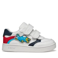 Buty dla chłopców - Sneakersy Geox B Eclyper Boy B655LC 000BC C0050 S Biały - miniaturka - grafika 1