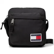 Nerki - Tommy Jeans saszetka torba męska na ramię czarna AM0AM08846-BDS - miniaturka - grafika 1