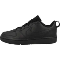 Buty trekkingowe dziecięce - Buty Nike Court Borough Low 2 (Gs) Rozmiar 36.5 Czarny - BQ5448-001 - miniaturka - grafika 1