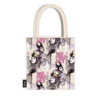 Torebki damskie - CERDÁ LIFE'S LITTLE MOMENTS Torba na zakupy Disney Villains - Czarny - 36x39x0,4cm - 2 uchwyty - Wykonana z poliestru i bawełny - Nadruk Disneya Villain - Oryginalny produkt, Czarny (Black), - miniaturka - grafika 1