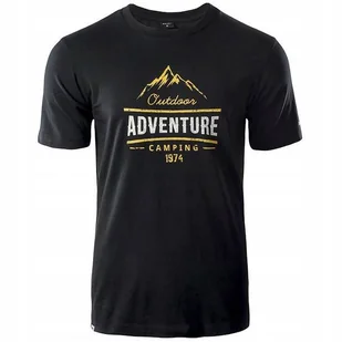Koszulka Męska T-shirt Hi-tec Lore Podkoszulek Na Co Dzień Bawełniana L - Koszulki męskie - miniaturka - grafika 1
