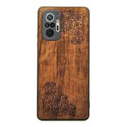 Etui i futerały do telefonów - Drewniane etui Xiaomi Redmi Note 10 Pro Róża Imbuia Forestzone - miniaturka - grafika 1