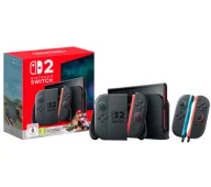 Konsole Nintendo - Nintendo Switch 2 Joy-Con Czarny + Mario Kart World + Joy-Con 2 Pair (2szt - miniaturka - grafika 1