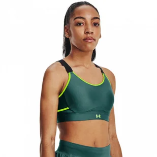 Biustonosz treningowy Under Armour UA Infinity Crossover High -  zielony - UNDER ARMOUR - Bielizna sportowa damska - miniaturka - grafika 1
