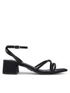 Sandały damskie - Steve Madden Sandały Gabby SM11003037 Czarny - miniaturka - grafika 1