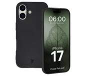 Etui i futerały do telefonów - Bizon ReLeaf do Apple iPhone 17 Czarny - miniaturka - grafika 1